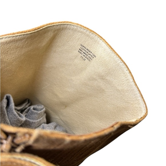 👢 Matisse Gunslinger Tan Suede Knee High Western Cowboy Boots 7.5 👢 - Picture 6 of 8